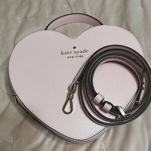 KATE SPADE Pink Heart Crossbody